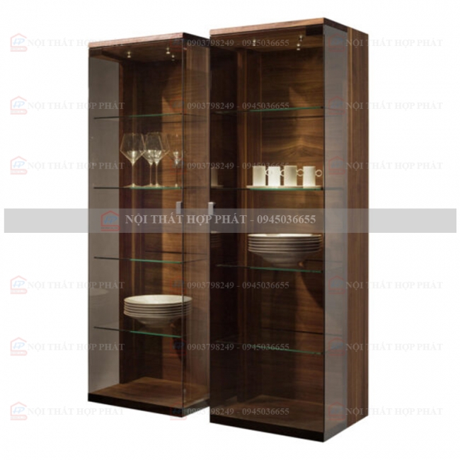 Tủ Rượu Trang Trí Gỗ Đẹp TRG003